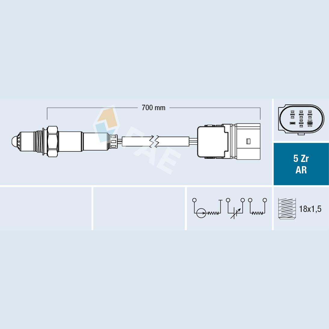FAE AE75014 Lambda Sensor