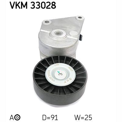 SKF VKM33028 V-Ribbed Belt Tensioner Pulley