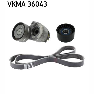 SKF VKMA36043 V-Ribbed Belt Set