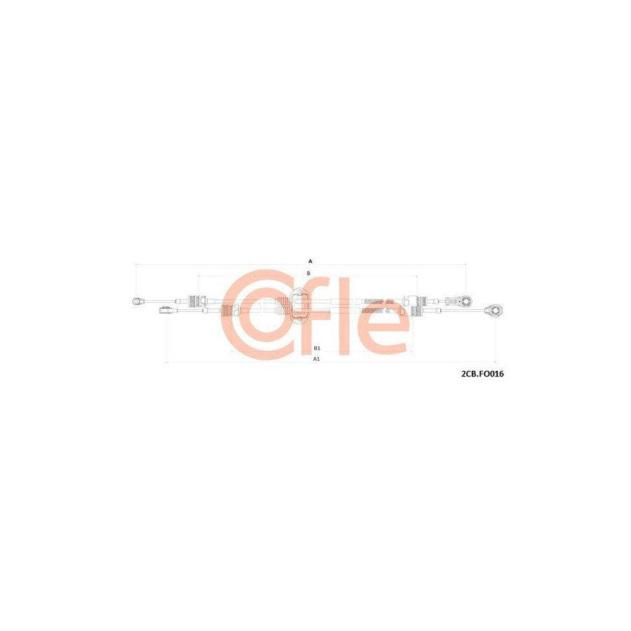 Cofle 92.2Cb.Fo016 Cable, Manual Transmission for Ford Mondeo