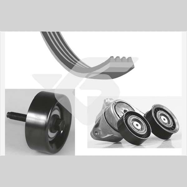 HUTCHINSON HUKHV215 V-Ribbed Belt Set