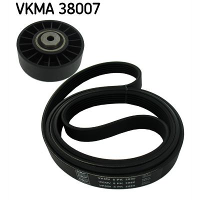 SKF VKMA38007 V-Ribbed Belt Set