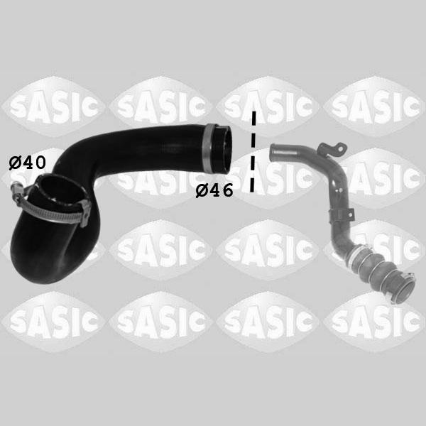 SASIC SAS3356035 Charge Air Hose