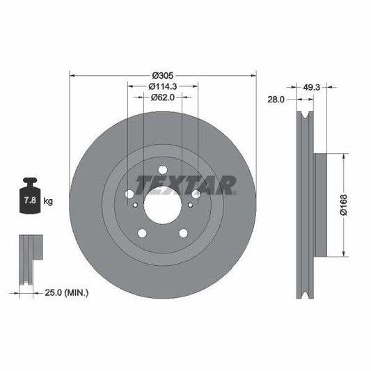 QUICK BRAKE QB113-1343X Brake Caliper Guide Sleeve Kit