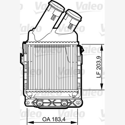 VALEO VAL817490 Charge Air Cooler