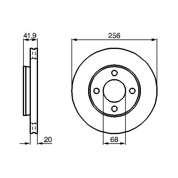WABCO 9617223250 Parking Brake Valve