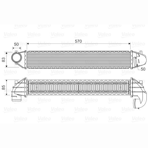 VALEO VAL817936 Charge Air Cooler