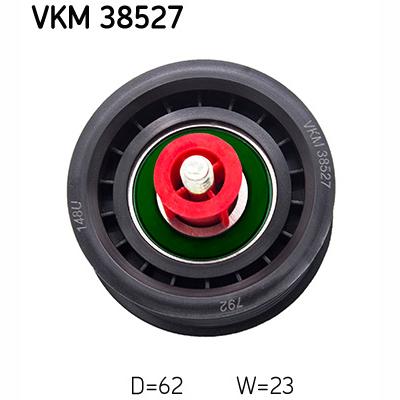 SKF VKM38527 V-Ribbed Belt Deflection/Guide Pulley