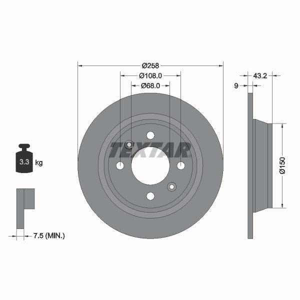 QUICK BRAKE QB113-1484X Brake Caliper Guide Sleeve Kit