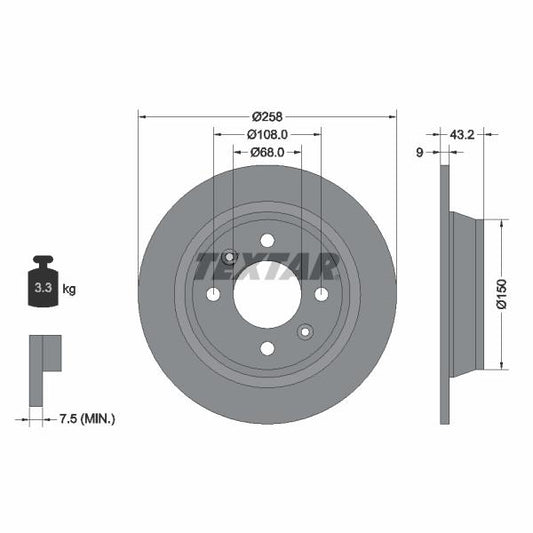 QUICK BRAKE QB113-1484X Brake Caliper Guide Sleeve Kit