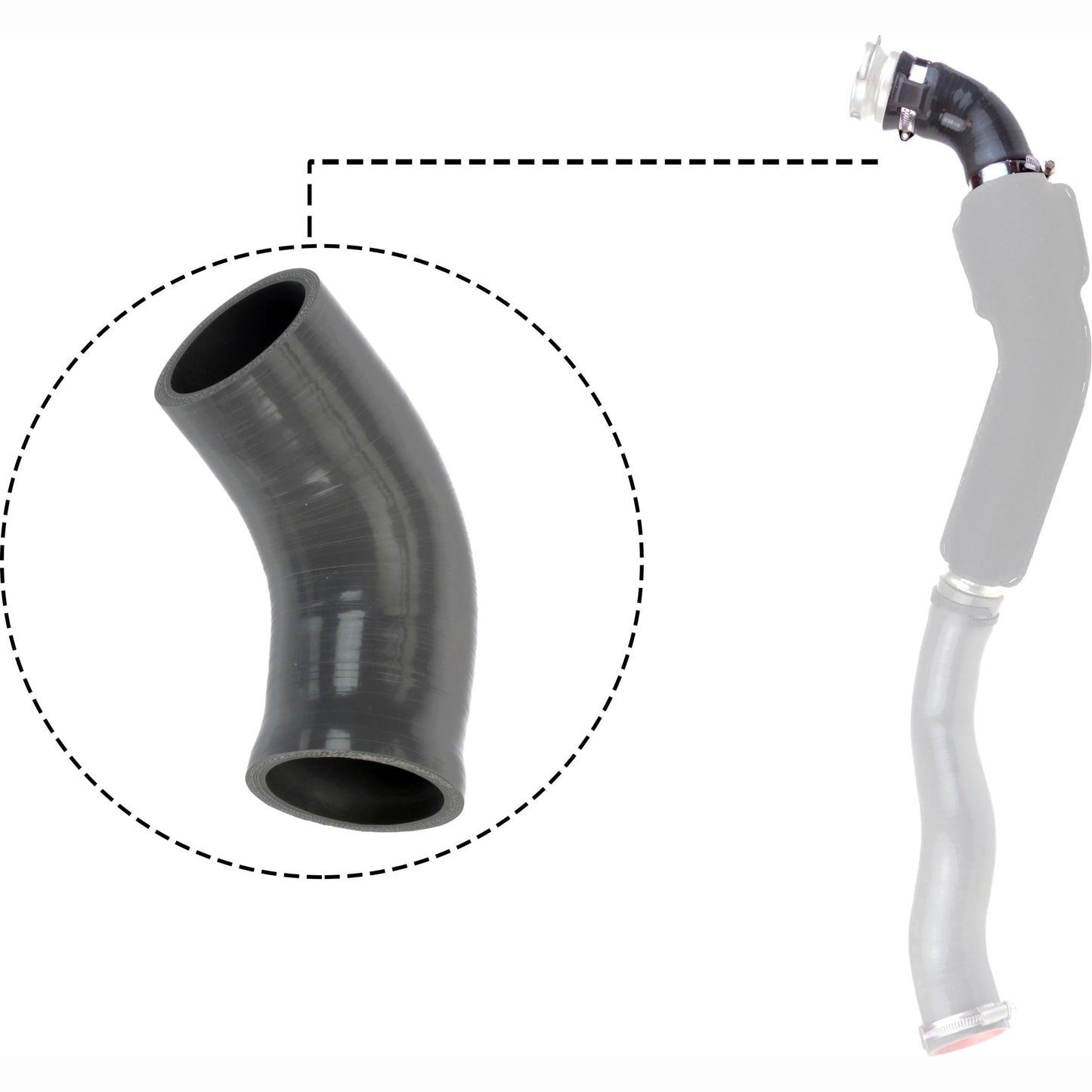 GATES GAT09-0917 Charge Air Hose