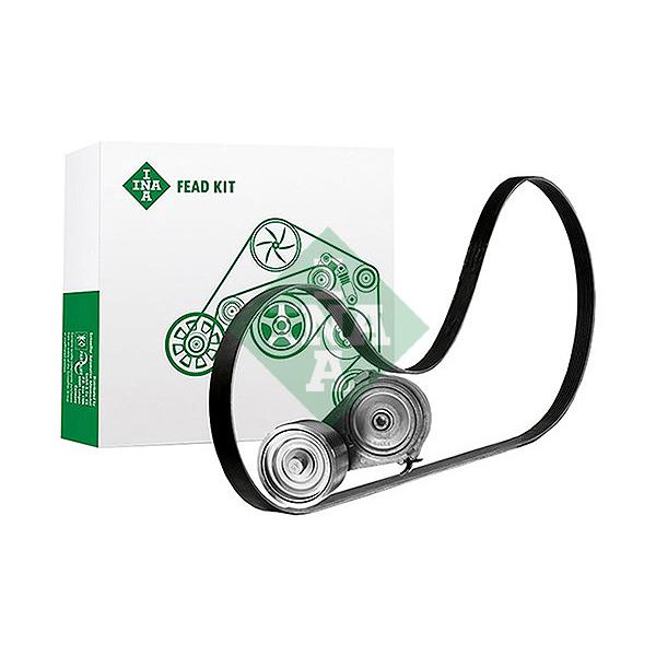 INA 529414810 V-Ribbed Belt Set