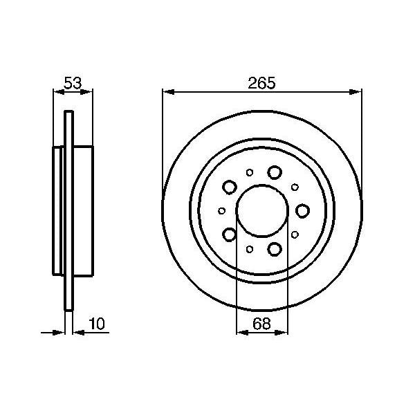 WABCO 9617232037 Parking Brake Valve