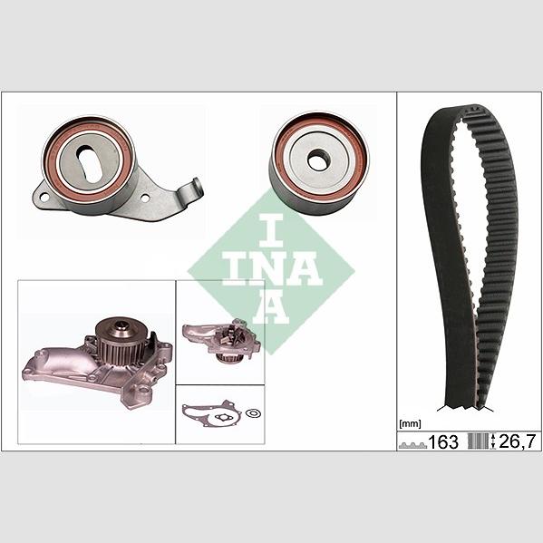 INA 530026830 Water Pump & Timing Belt Kit