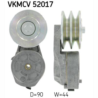 SKF VKMCV52017 V-Ribbed Belt Tensioner Pulley