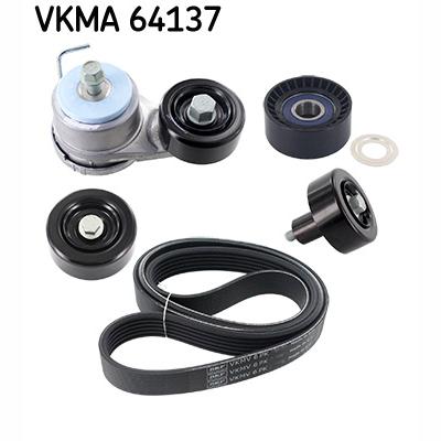 SKF VKMA64137 V-Ribbed Belt Set