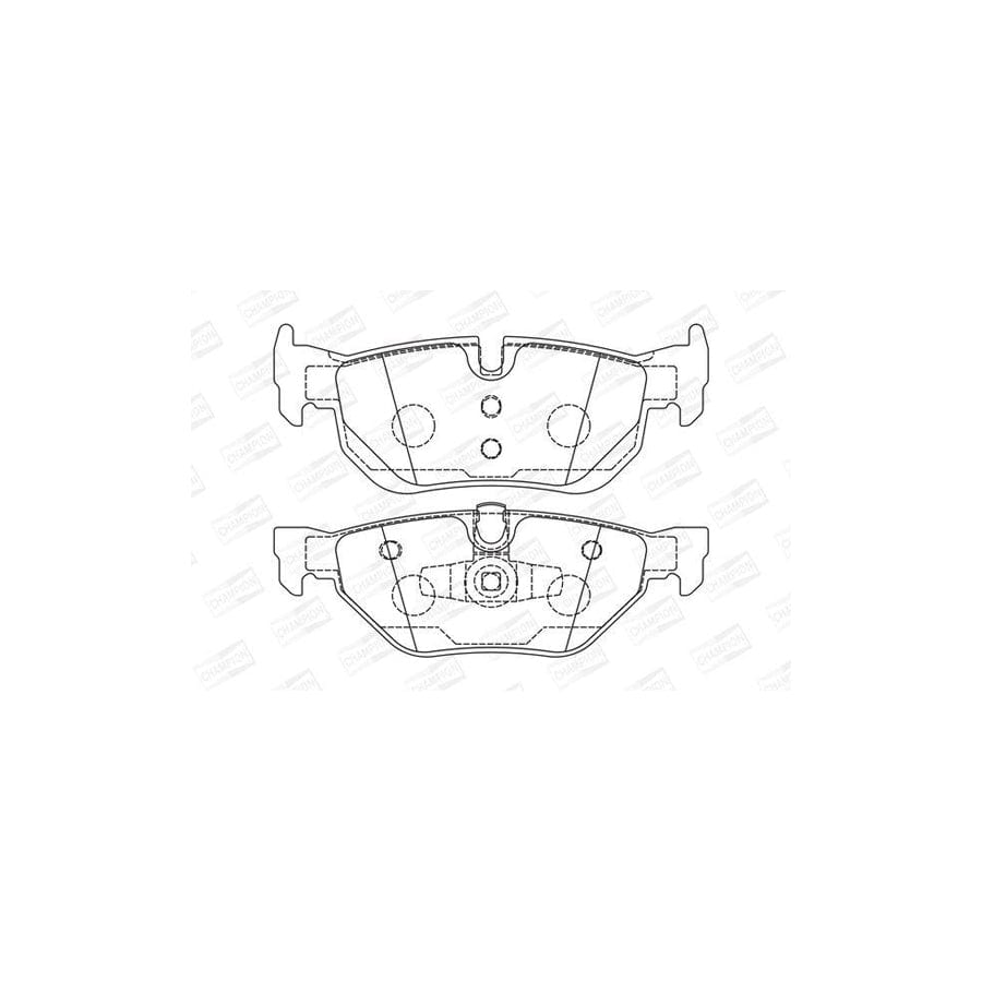 Champion 573139Ch Brake Pad Set
