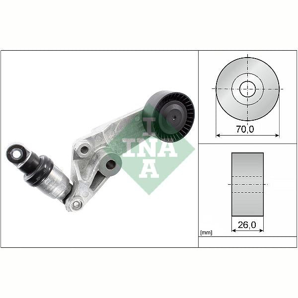 INA 534001610 V-Ribbed Belt Tensioner Lever