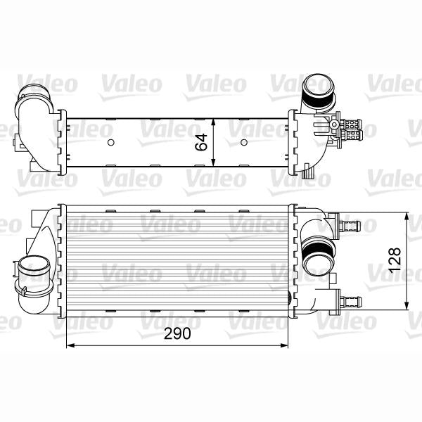 VALEO VAL818585 Charge Air Cooler