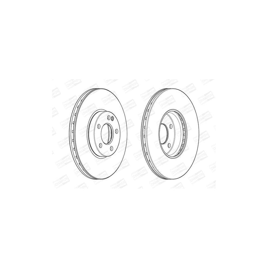 Champion 562989Ch Brake Disc