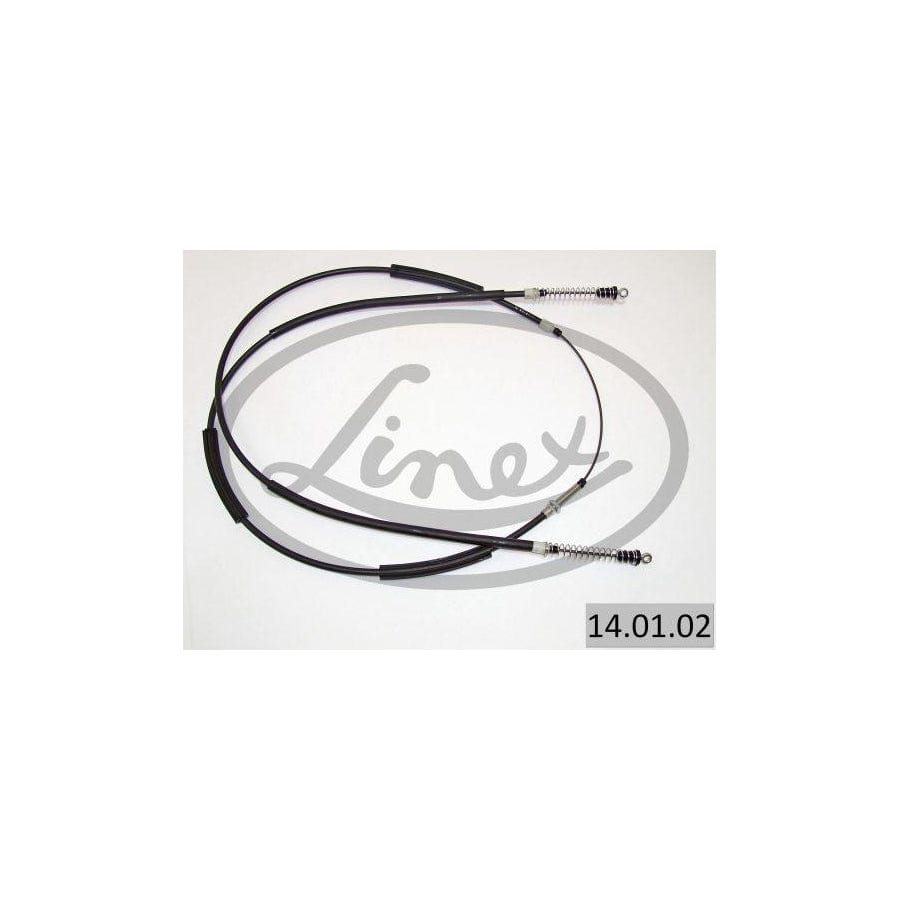 Linex 14.01.02 Cable, Service Brake for Fiat Cinquecento (170)