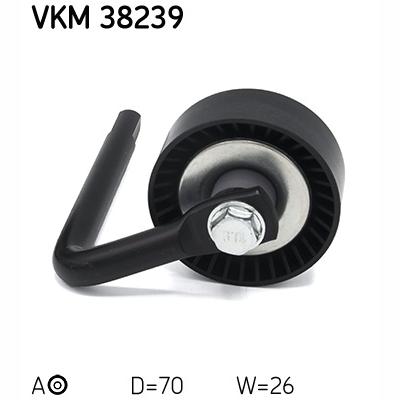 SKF VKM38239 V-Ribbed Belt Tensioner Pulley