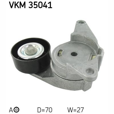 SKF VKM35041 V-Ribbed Belt Tensioner Pulley