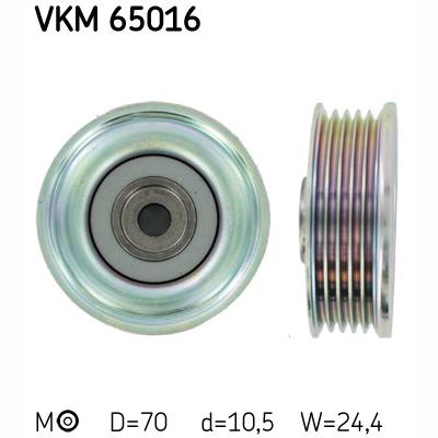 SKF VKM65016 V-Ribbed Belt Tensioner Pulley