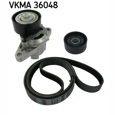 SKF VKMA36048 V-Ribbed Belt Set