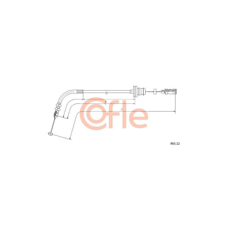 Cofle Bh.Bw035 Brake Hose