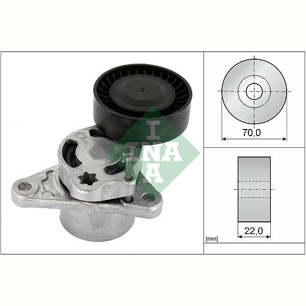 INA 534070910 V-Ribbed Belt Tensioner Lever