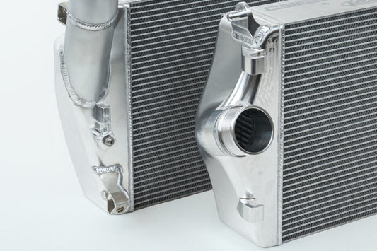 Twin Intercooler Set (Raw) For 2020+ Audi SQ8 & 2020+ Audi SQ7 | ML Performance Car Parts