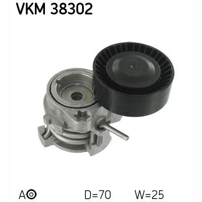 SKF VKM38302 V-Ribbed Belt Tensioner Pulley