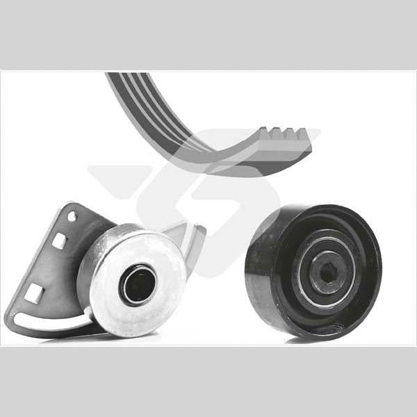 HUTCHINSON HUKHV27 V-Ribbed Belt Set