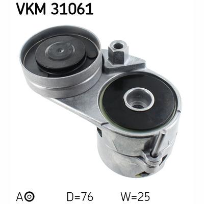 SKF VKM31061 V-Ribbed Belt Deflection/Guide Pulley