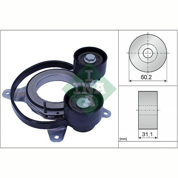 INA 534081410 Camshaft Adjuster