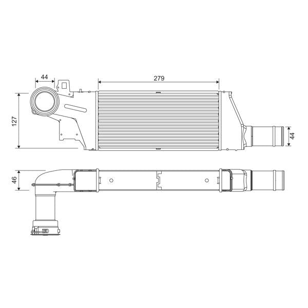 VALEO VAL818809 Charge Air Cooler