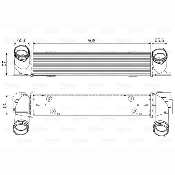 VALEO VAL818553 Charge Air Cooler