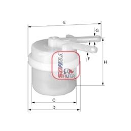 SOFIMA S1026B Fuel Filter