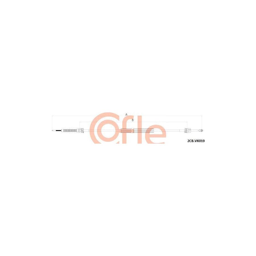 Cofle 2Cb.Vk019 Cable, Manual Transmission