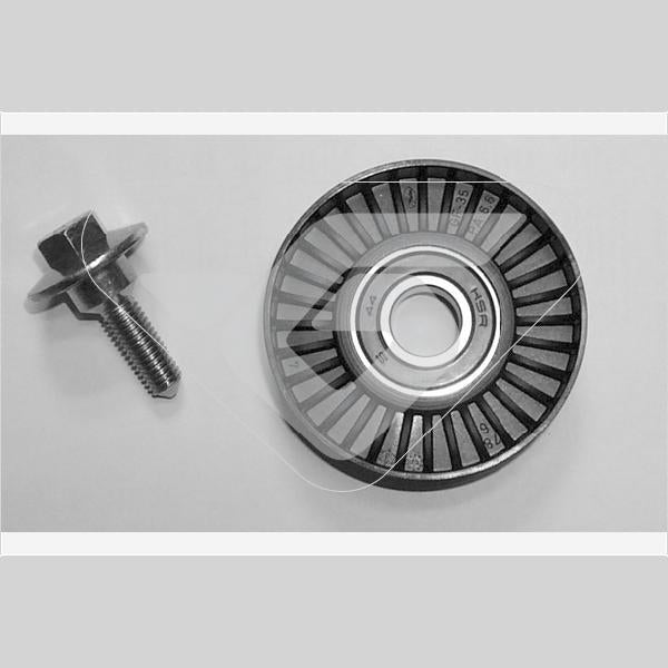 HUTCHINSON HUT0019 V-Ribbed Belt Deflection/Guide Pulley