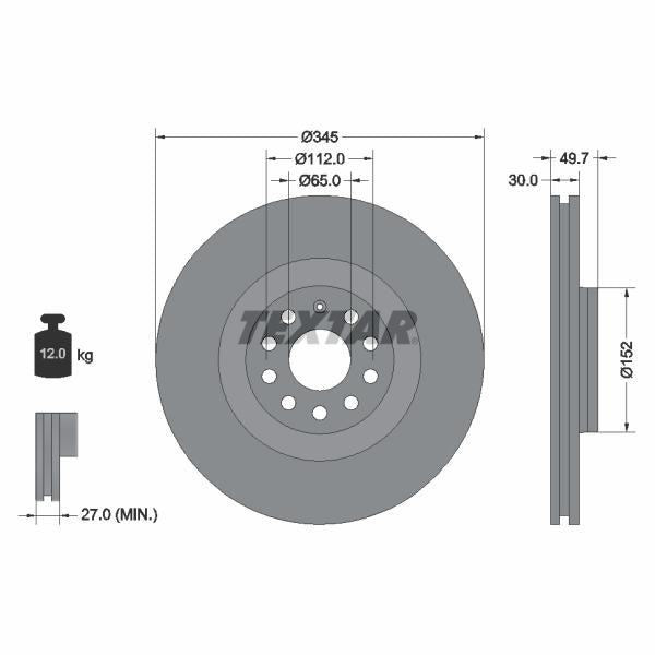 AUTOFREN SEINSA D7-141C Brake Caliper Guide Sleeve Kit