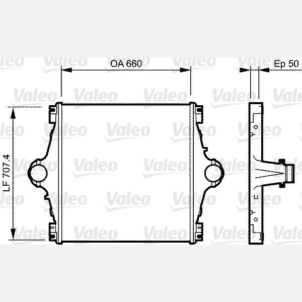VALEO VAL818776 Charge Air Cooler