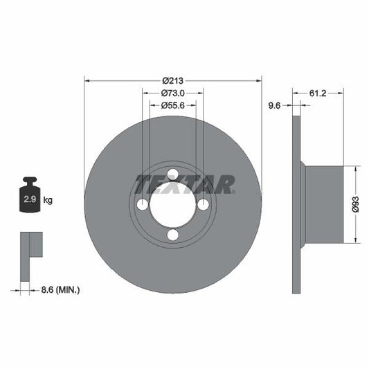 QUICK BRAKE QB113-0047X Brake Caliper Guide Sleeve Kit