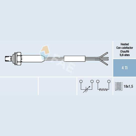 FAE AE77014 Lambda Sensor