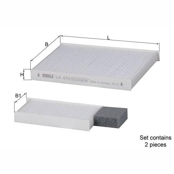 KNECHT LA570/S Cabin Air Filter