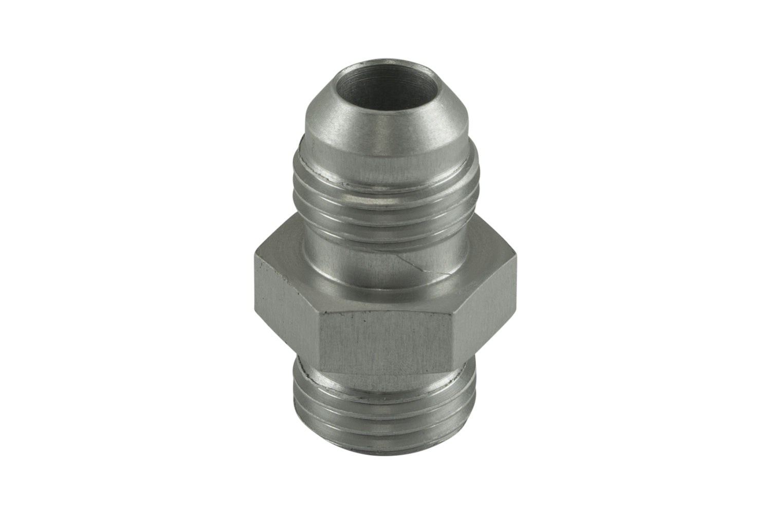 Fitting -6 AN Flare to -6 AN ORB Male Straight - Silver | ML Performance Car Parts
