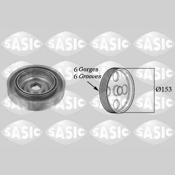 SASIC SAS2150003 Crankshaft Belt Pulley