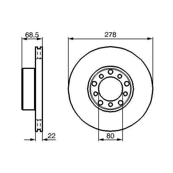 HALDEX 352030001 Parking Brake Valve