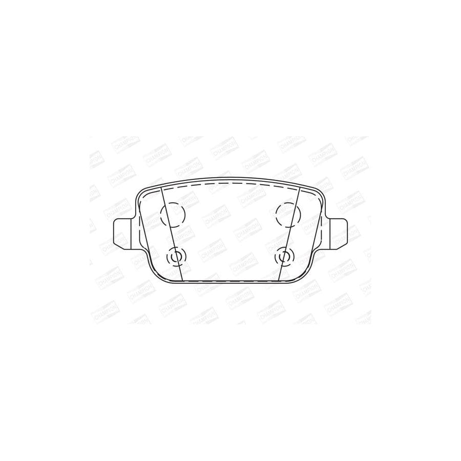 Champion 573263Ch Brake Pad Set
